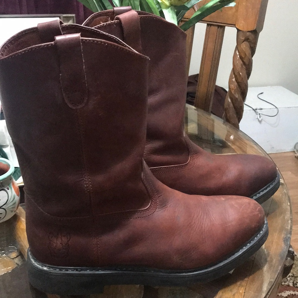 Rhino 90S22 Mens Steel Toe Leather Work Boots